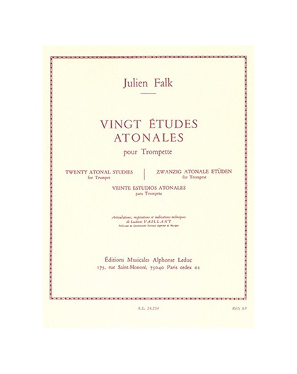 Vingt Etudes Atonales