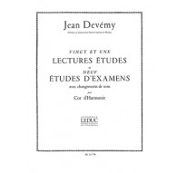 Vingt et Une Lectures Etudes et Neuf Etu