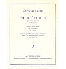 Neuf Etudes Vol. 2