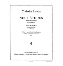 Neuf Etudes Vol. 4