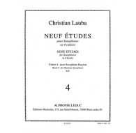Neuf Etudes Vol. 4