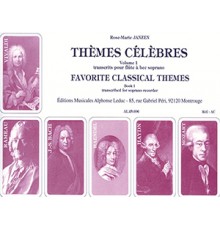 Thèmes Cèlèbres  Vol. 1