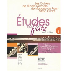 Etudes pour Flute en 3 Cahiers Vol. 1
