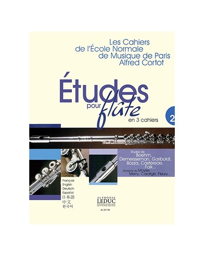 Etudes pour Flute en 3 Cahiers Vol. 2