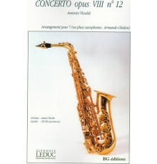 Concerto Op.VIII/12 (7 Saxophones)