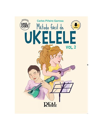 Método Fácil de Ukelele Vol.2/ Audio Onl