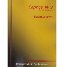 Caprice Nº 3 for Solo Saxophone