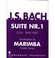 Suite Nº 1 G-Dur BWV 1007 für Marimba