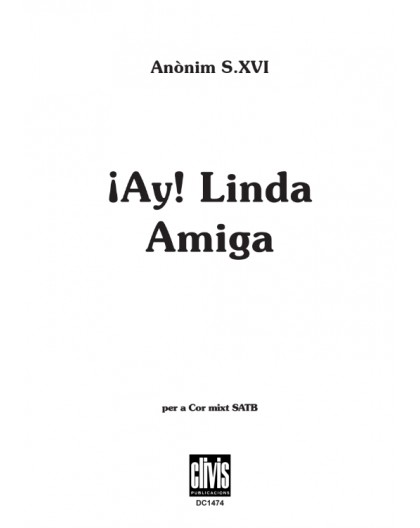 Ay! Linda Amiga/ Edició Digital