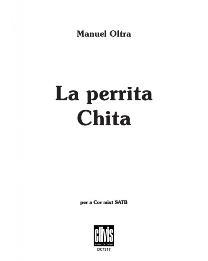 La Perrita Chita/ Edició Digital