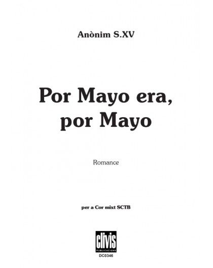 Por Mayo era, por Mayo/ Edició Digital