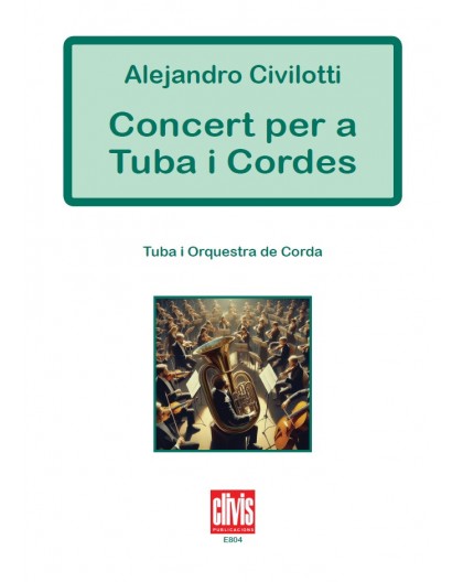 Concierto para Tuba y Cuerdas/ Score A4