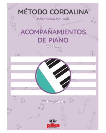 Acompañ. Piano Cordalina 3ª Posic. Viola