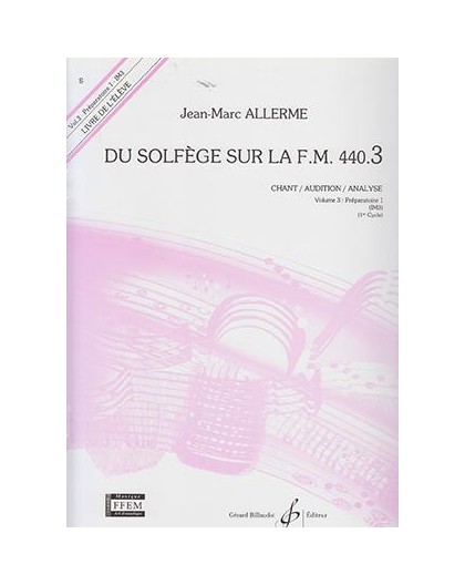 Du Solfege Sur La.F.M 440.3 Alu. Chant/A
