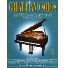 Great Piano Solos The Film book