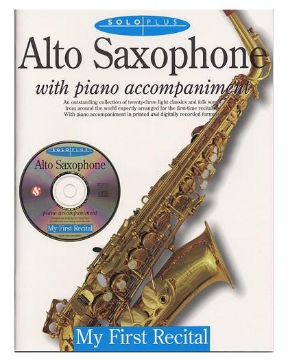 Solo Plus Alto Saxophone   CD. My First