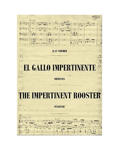 El Gallo Impertinente Overture/ Score &