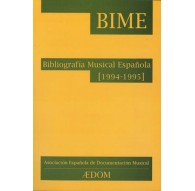 Bibliografía Musical Española (1994-1995
