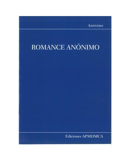 Romance Anónimo