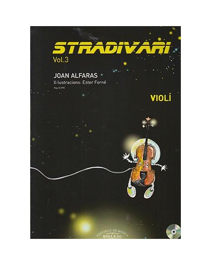 Stradivari Violí Vol.3 Catalán   CD