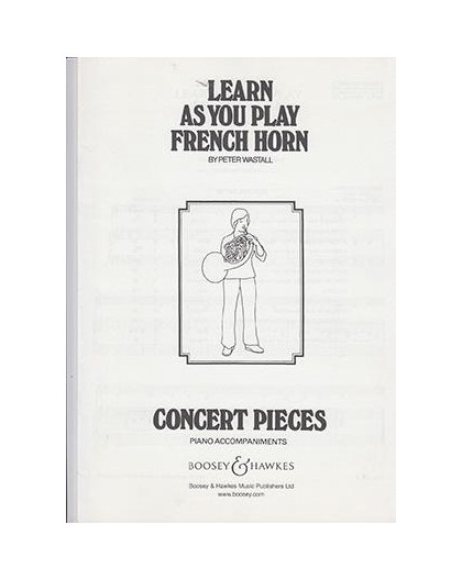 Learn as you Play French Horn/ Piano Acc