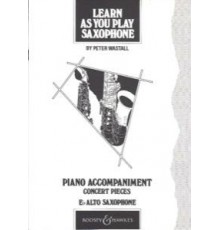 Learn As You Play Sax Alto Piano Acco.
